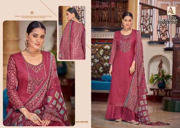 Alok Mannat Exclusive Zam Printed Designer Suits Collection